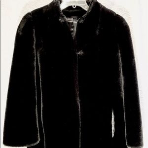 Beekman Place New York Vintage Faux Fur Coat